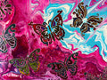 Acrylic fluid painting - Butterflies