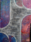 Acrylic textured painting - Oasis One