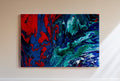 Acrylic fluid painting - The Ocean