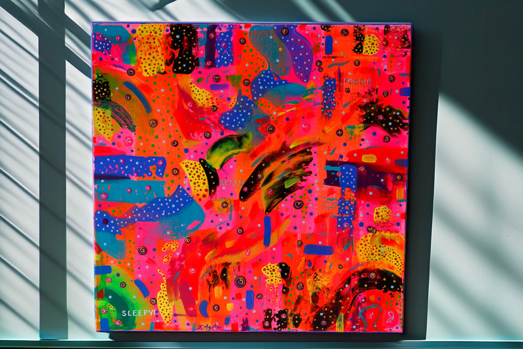 Acrylic painting - Foodies